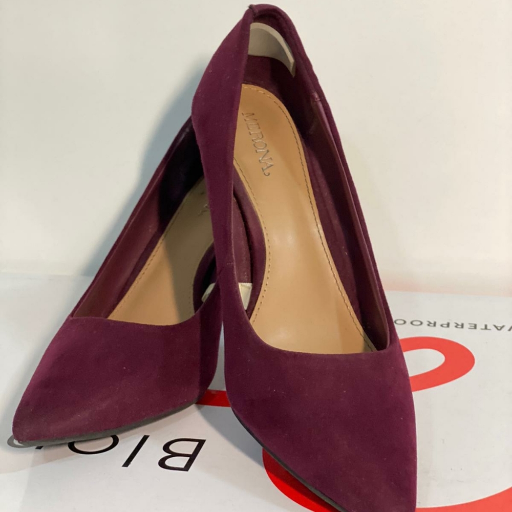 Merona Maroon heels